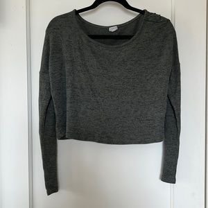 Super Comfy Cropped Garage Long Sleeve